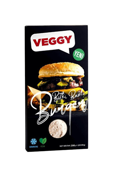 Veggy Bitki Bazlı Burger 200g (100 g x 2)