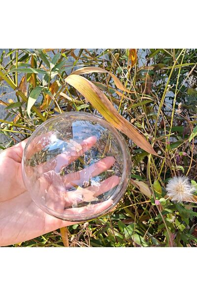 NO BRAND 10 bucăți bile transparente din plastic, goale, de 10 cm, pentru aut...