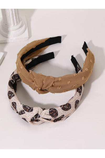 Take Two By Styli Pack of 2 - Printed Textured Headband