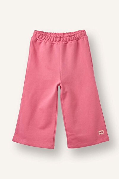 DeFacto Wıde Leg İnce Sweatshirt Kumaşı Pantolon Kız Bebek H3286A526SP
