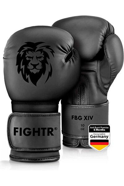 FIGHTR قفازات ملاكمة ® الممتازة - ثبات مثالي وقوة تحمل عالية | قفازات لكم للم...