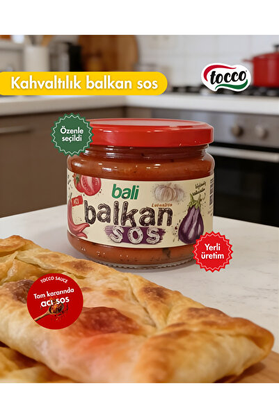 Tocco Sauce Kahvaltılık Acı Balkan Sos 300 gr