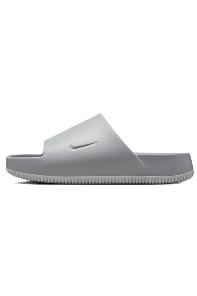 Nike Calm Slide Mens Sandals Erkek Günlük Kullanım Terlik Gri