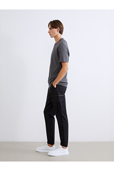 LC Waikiki Rmz Gi̇yi̇m Farkiyla Slim Fit Men's Cargo Pants