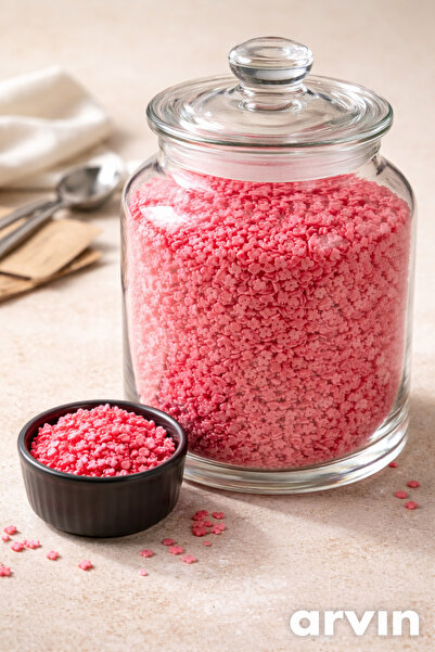 hediyehobihersey Minik Yıldız Pembe Sprinkles Şekerleme 30 gr