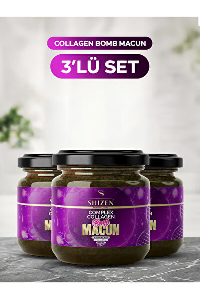Shizen Kozmetik Complex Collagen Bomb Macun 3'lü Paket