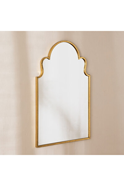 Home Box Aayra Luxe Metal Arched Wall Mirror - 58x2.5x90 cm