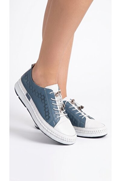 Deripabuc piele naturală Pantofi casual piele pentru femei DP80-8008