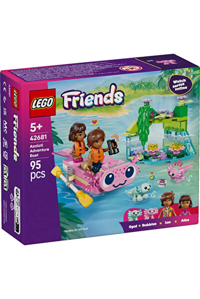 LEGO Friends Axolotl Adventure Boat 42681 Set