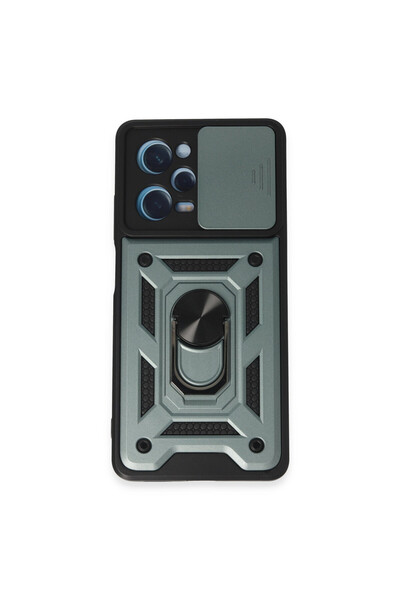 cepmoda حافظة REDMI "NOTE 12 PRO (5G)" ذات الطبقة المزدوجة - حلقة، حامل، غطاء...