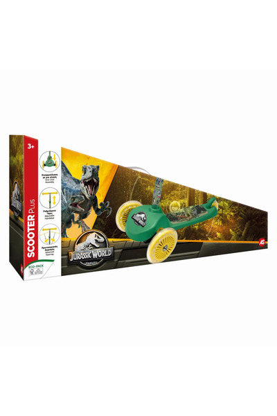 As Τρίτροχο Scooter Plus Jurassic World, Ρυθμιζόμενο τιμόνι
