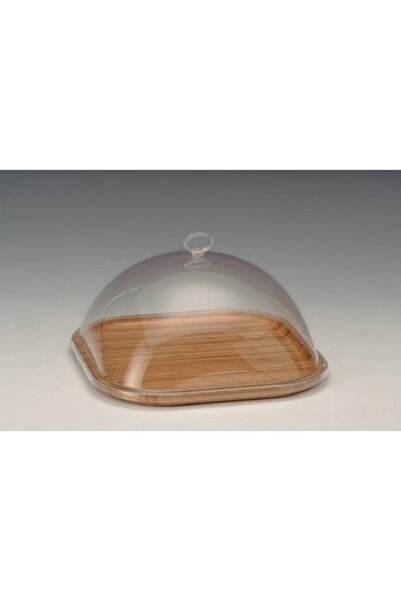 Zicco صينية عرض بغطاء وقاعدة خشبية