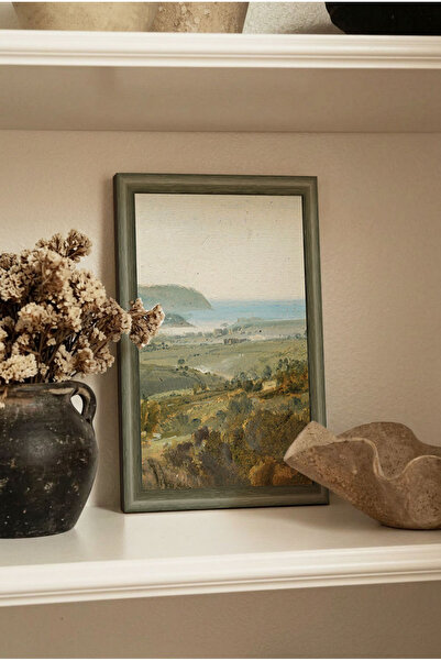 Zevahir Mobilya Dekorasyon 1 tablou artistic vintage din MDF cu aspect de cad...