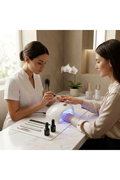 Extramall 60W UV LED Nail Lamp Professional, Timer, Fast Drying Semi-permanen...