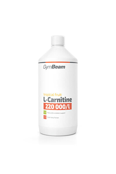 GymBeam L-Carnitină, 1000 ml, fructe tropicale