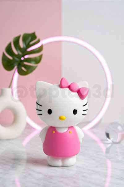 Toptan3D Sevimli Hello Kitty Oyuncak Figür, Hello Kitty Figür Oyuncak