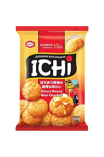 ICHI Rice Crackers with Soy Sauce and Honey 100 g –