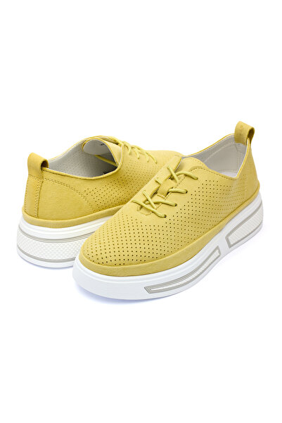 Tellus Women's Leather Sport Shoes, Comfort & Trendy, W595033