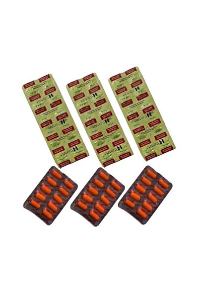 HARSEN 3 Strips of Nutritional Supplements and Pieces of Fattening Vitamins