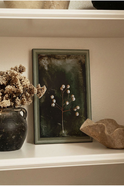 Zevahir Mobilya Dekorasyon 1 Piece of Vintage Mdf Table with Wooden Frame App...