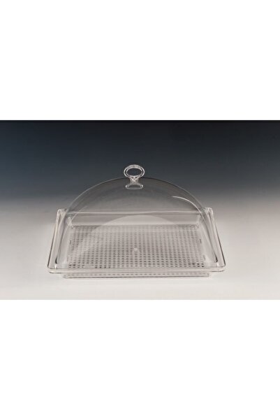 Zicco صينية عرض مربعة بغطاء