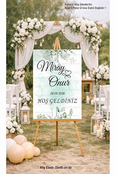 fırsatlar diyarı Kişiye Özel Kına Nişan Söz Nikah Düğün Hoşgeldiniz Karşılama...
