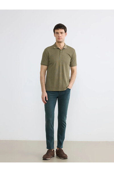 LC Waikiki Green 750 Slim Fit Men's Jean Trousers