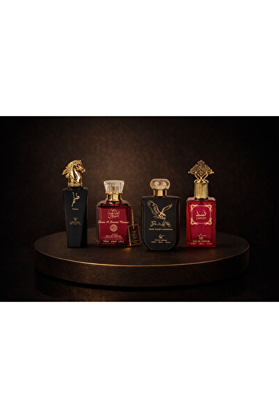 ARYANN SET OF 4 ARABIC PERFUMES - Tahir, Lamasat, Ghala Zayed, Sama Al Emarat...