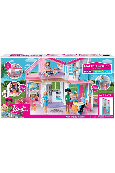 Barbie Set de joacă Casa Malibu cu mobilier