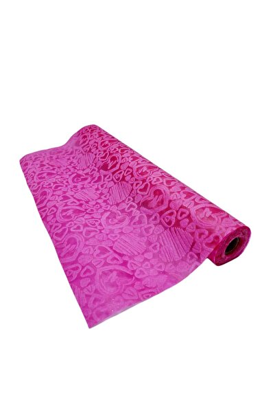decotoys Folie plastic fuchsia 5m 2/set