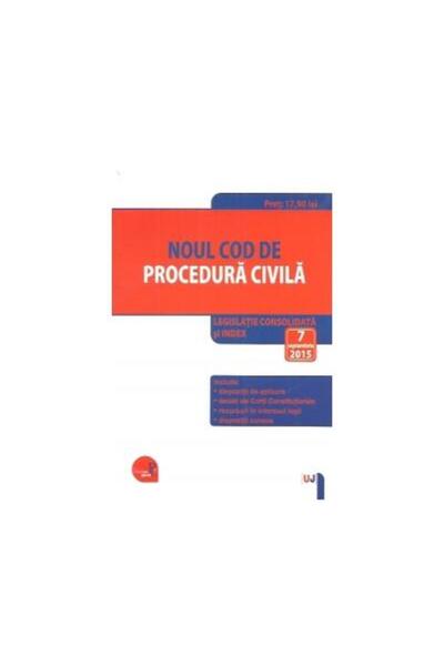 Editura Universul Juridic The new Civil Procedure Code. Legislation strengthens