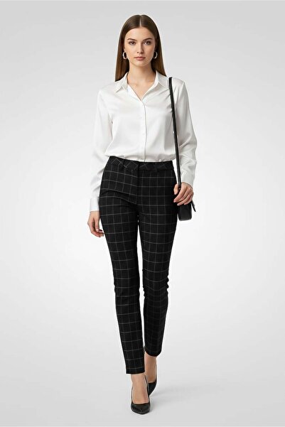 Cropp بنطلون نسائي بقصة عادية وقصة مستقيمة، متعدد الألوان