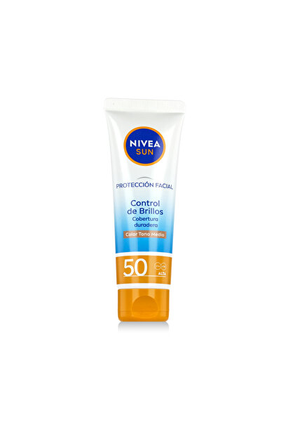 NIVEA Cremă de față cu protecție solară UV SPF 50 (01 Mediu) 50 ml