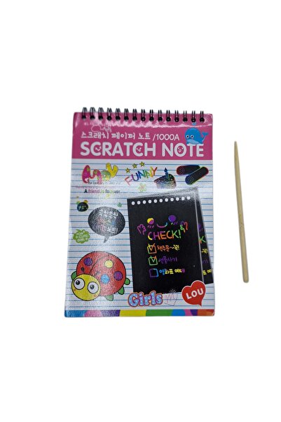 decotoys Carnețel răzuibil 8 pagini