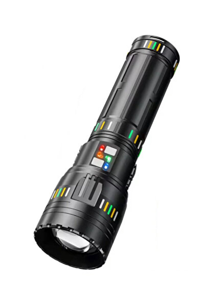 MİKİ Lanternă manuală puternică YM G600 cu rază lungă de acțiune de 3000 m