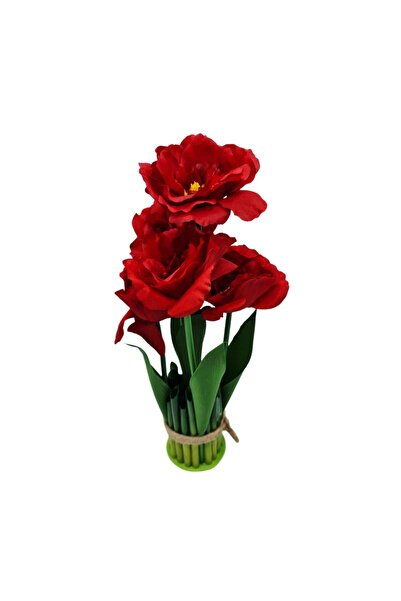 decotoys Buchet din flori artificiale 5 Bujori