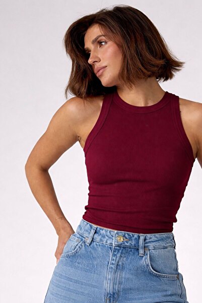 Hira Clothing Women's Corded Fabric Cotton Pack Premium Textured Halter Neck ...