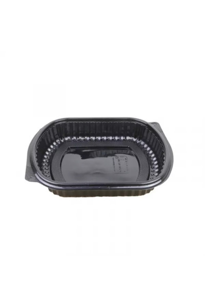 BFG CASEROLA OVALA PP NEAGRA 1 COMP. CU CAPAC 100 BUC