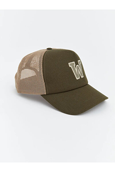 LC Waikiki Khaki W Embroidered Men's Cap Hat