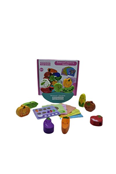 decotoys Sortator lemn 5 coloane