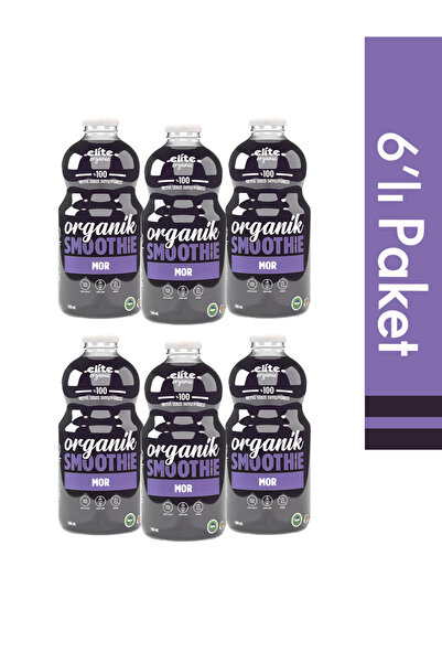 Elite Naturel 6'lı Organik Mor Smoothie 946 Ml
