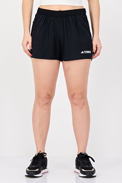 adidas Women Sportswear Fit 4 Inseam Running Shorts, Black