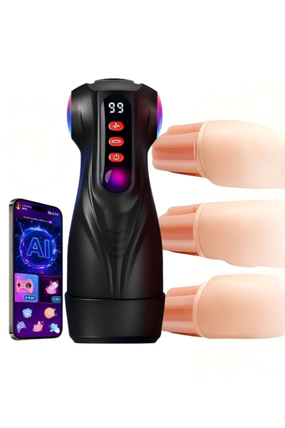 High-end luxury Massage device - 3 interchangeable heads, Al intelligentcontr...