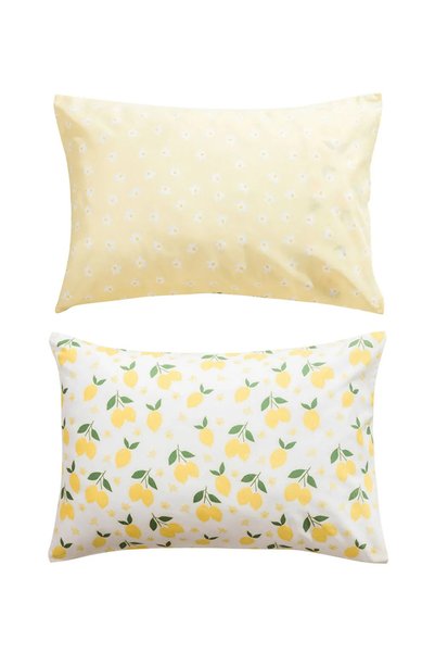 LC Waikiki Lemon Printed Pillowcase Set of 2 - 50X70 cm