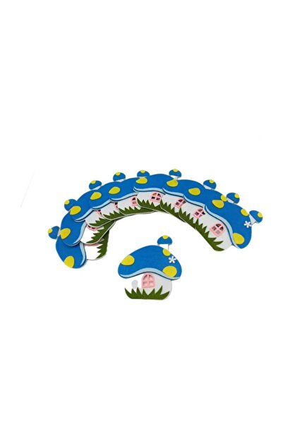 decotoys Figurina fetru casa 10ps