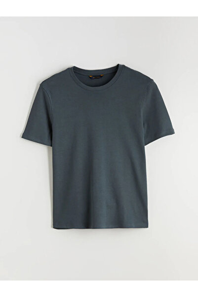 LC Waikiki Tricou verde guler rotund pentru bărbați