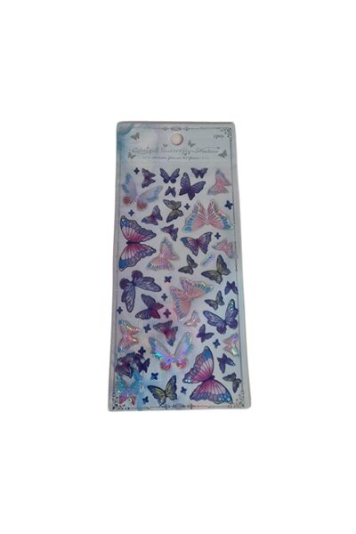 decotoys Abtipild Fluturi 3D 5 seturi