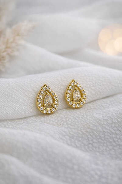 Inovius Cercei Eleganti, Cupru Placat cu Aur - LMG4004