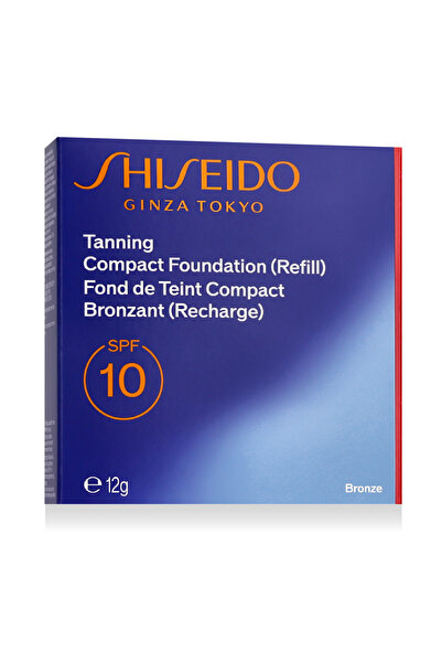 Shiseido Tanning Compact Foundation SPF 10 Refill (Bronze) 12 g