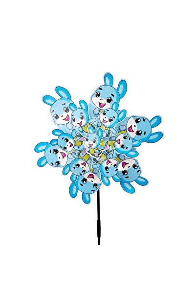 decotoys Morisca decor gradina dubla albastra